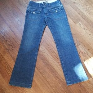 2/$25 Banana Republic Straight Jeans Size 6
